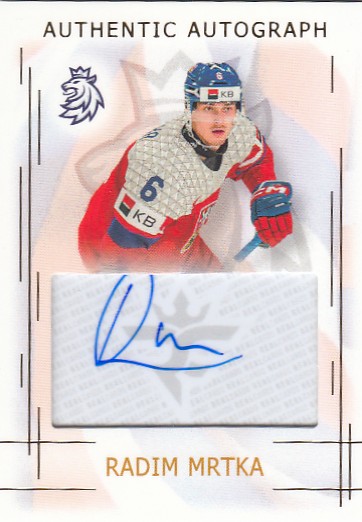 MRTKA Radim Real Cards 2025/2026 WJCH Authentic Autograph AA-14 /17