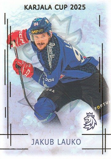 LAUKO Jakub Real Cards 2025/2026 Karjala Cup KC-18 Gold /50