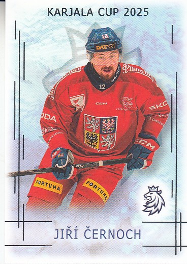 ČERNOCH Jiří Real Cards 2025/2026 Karjala Cup KC-04 Silver /22
