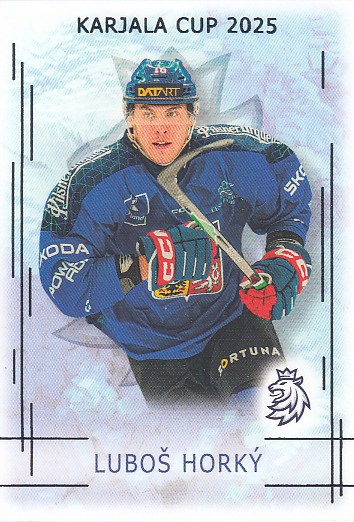 HORKÝ Luboš Real Cards 2025/2026 Karjala Cup KC-07 Silver /22