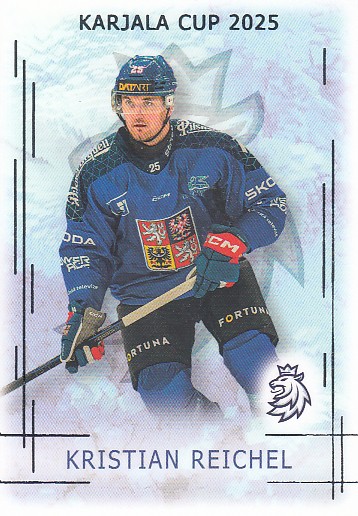 REICHEL Kristian Real Cards 2025/2026 Karjala Cup KC-20 Silver /22