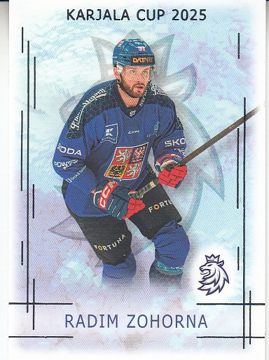 ZOHORNA Radim Real Cards 2025/2026 Karjala Cup KC-26 Silver /22