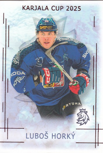 HORKÝ Luboš Real Cards 2025/2026 Karjala Cup KC-07 Red /12