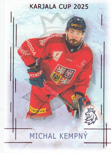 KEMPNÝ Michal Real Cards 2025/2026 Karjala Cup KC-10 Red /12