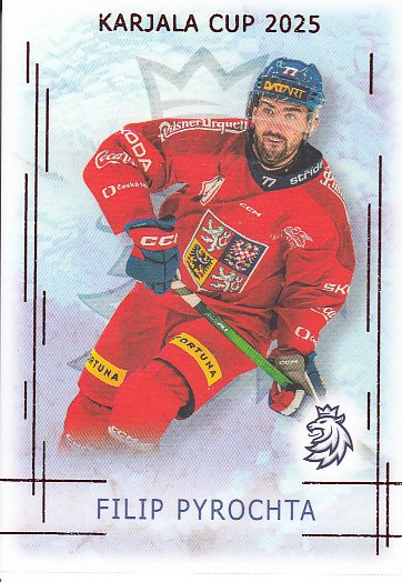 PYROCHTA Filip Real Cards 2025/2026 Karjala Cup KC-19 Red /12