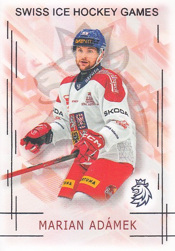 ADÁMEK Marian Real Cards 2025/2026 Swiss Hockey Games SHG-01 Silver /22