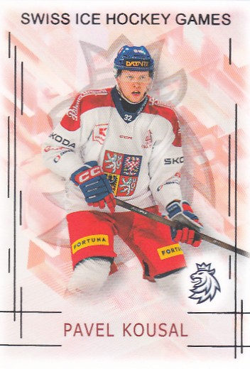 KOUSAL Pavel Real Cards 2025/2026 Swiss Hockey Games SHG-11 Silver /22