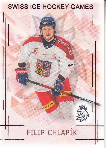 CHLAPÍK Filip Real Cards 2025/2026 Swiss Hockey Games SHG-07 Red /12