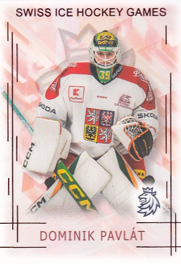 PAVLÁT Dominik Real Cards 2025/2026 Swiss Hockey Games SHG-17 Red /12
