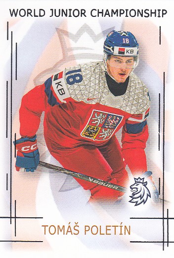 POLETÍN Tomáš Real Cards 2025/2026 WJCH U20-19 Silver /22
