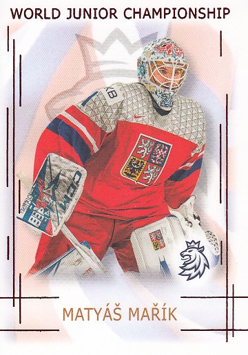 MAŘÍK Matyáš Real Cards 2025/2026 WJCH U20-14 Red /12