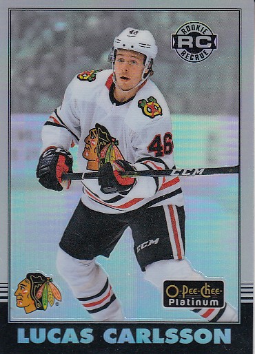 CARLSSON Lucas O-Pee-Chee Platinum 2020/2021 Retro R-56 Rookie Rainbow
