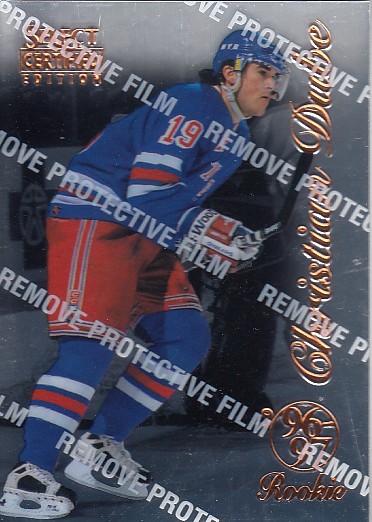 DUBE Christian Select Certified 1996/1997 č. 95 Rookie