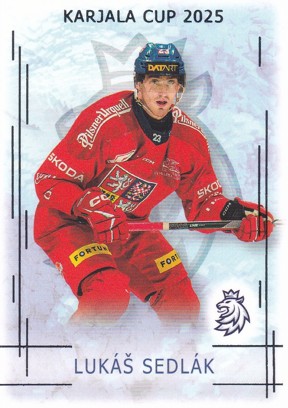 SEDLÁK Lukáš Real Cards 2025/2026 Karjala Cup KC-21 Silver /22