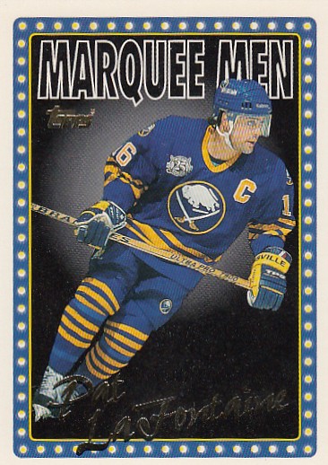 LAFONTAINE Pat Topps 1995/1996 č. 13 Marquee Men