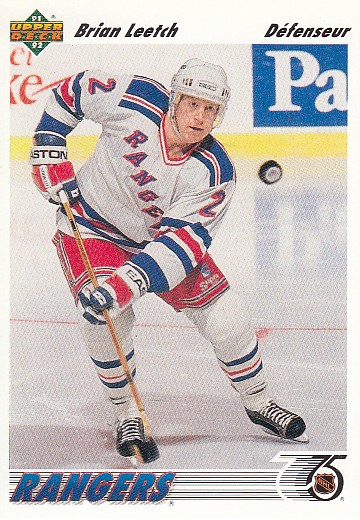 LEETCH Brian UD 1991/1992 č. 153 FR
