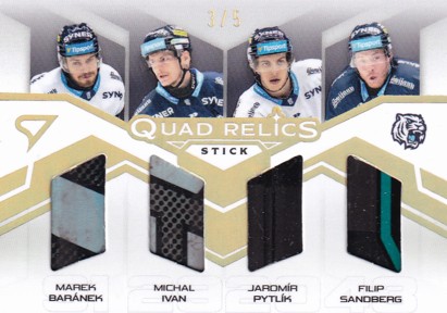 BARÁNEK IVAN PYTLÍK SANDBERG SPORTZOO 2025/2026 Quad Relics Stick QRS-LIB /5