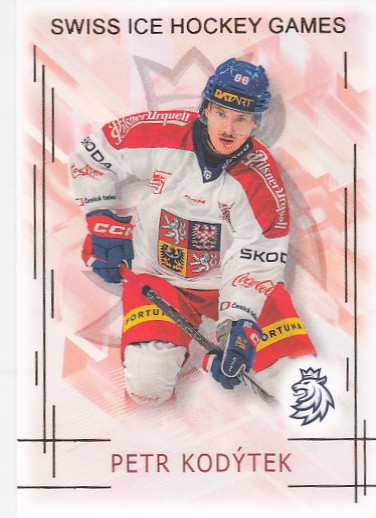 KODÝTEK Petr Real Cards 2025/2026 Swiss Hockey Games SHG-10 Gold /50