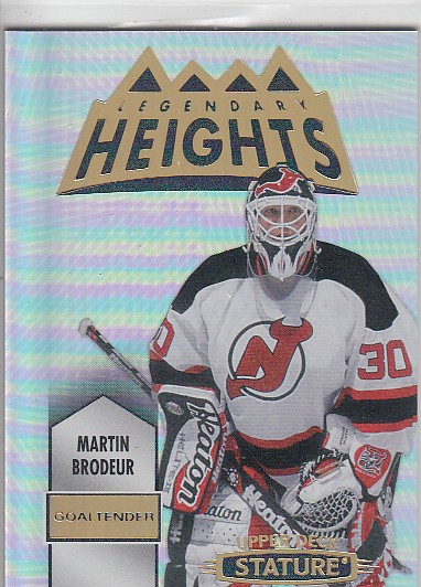 BRODEUR Martin UD Stature 2021/2022 Legendary Heights LH-14