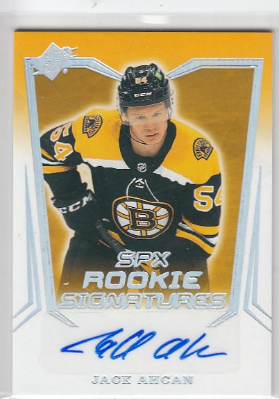 AHCAN Jack UD SPx 2021/2022 SPx Rookie Signature SPXR-JA