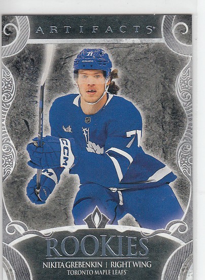 GREBENKIN Nikita UD Artifacts 2024/2025 č. 228 Silver Rookies /899