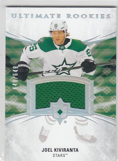 KIVIRANTA Joel UD Ultimate 2020/2021 č. 103 Rookies Jersey /649