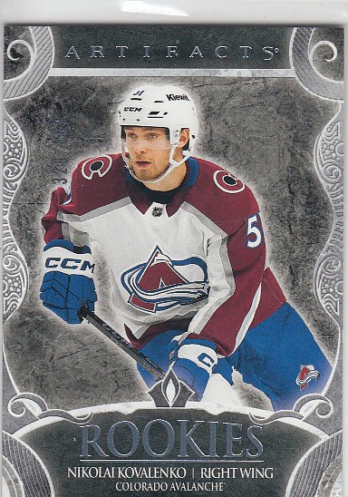 KOVALENKO Nikolai UD Artifacts 2024/2025 č. 239 Silver Rookies /899