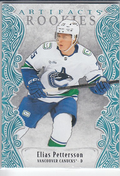 PETTERSSON Elias UD Artifacts 2025/2026 č. 182 Metallic Blue Rookies /40