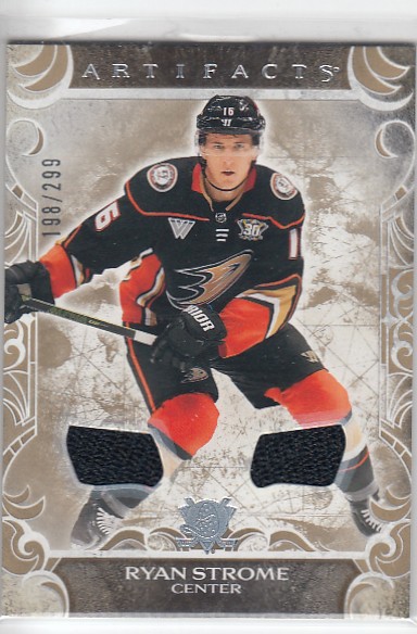 STROME Ryan UD Artifacts 2024/2025 č. 3 Gold Materials Dual Jersey /299