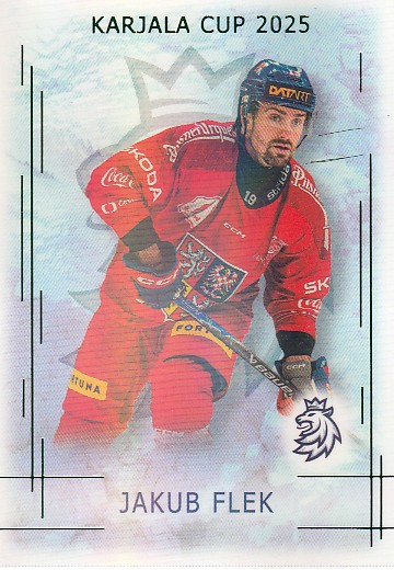 FLEK Jakub Real Cards 2025/2026 Karjala Cup KC-05 Emerald /22