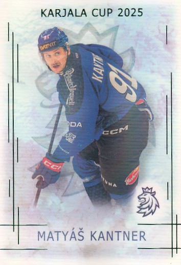 KANTNER Matyáš Real Cards 2025/2026 Karjala Cup KC-09 Emerald /22