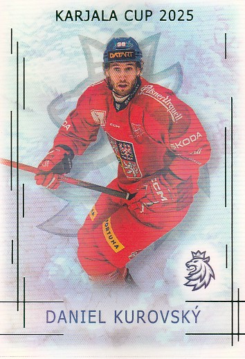 KUROVSKÝ Daniel Real Cards 2025/2026 Karjala Cup KC-16 Emerald /22
