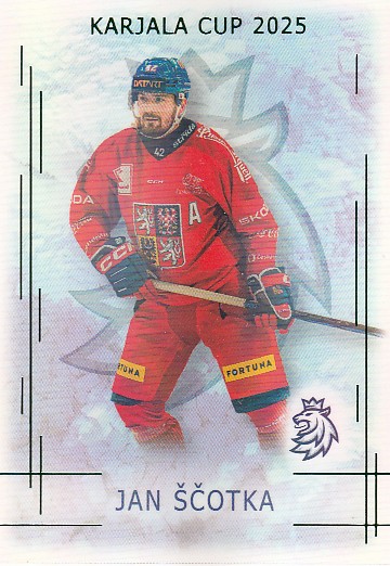 ŠČOTKA Jan Real Cards 2025/2026 Karjala Cup KC-23 Emerald /22
