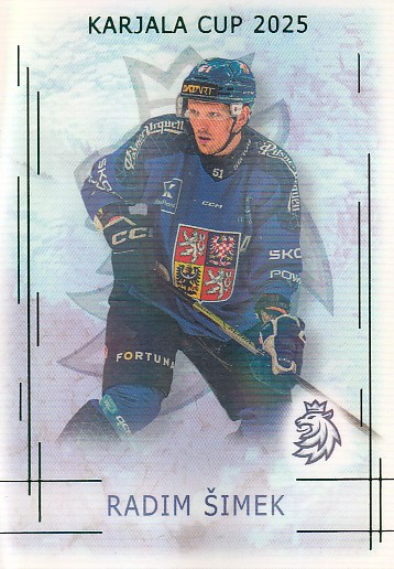 ŠIMEK Radim Real Cards 2025/2026 Karjala Cup KC-24 Emerald /22