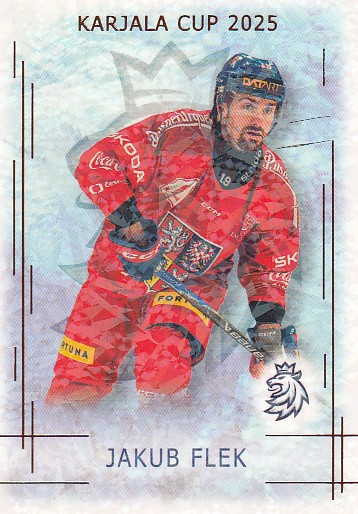 FLEK Jakub Real Cards 2025/2026 Karjala Cup KC-05 Bronze Jungle /15