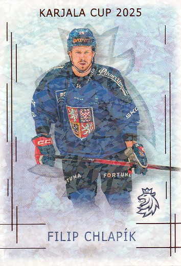 CHLAPÍK Filip Real Cards 2025/2026 Karjala Cup KC-08 Bronze Jungle /15