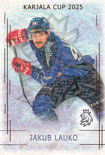 LAUKO Jakub Real Cards 2025/2026 Karjala Cup KC-18 Bronze Jungle /15