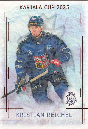 REICHEL Kristian Real Cards 2025/2026 Karjala Cup KC-20 Bronze Jungle /15