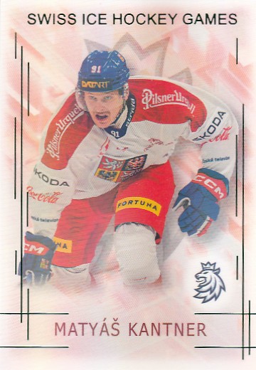 KANTNER Matyáš Real Cards 2025/2026 Swiss Hockey Games SHG-08 Emerald /22