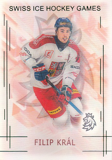 KRÁL Filip Real Cards 2025/2026 Swiss Hockey Games SHG-12 Emerald /22