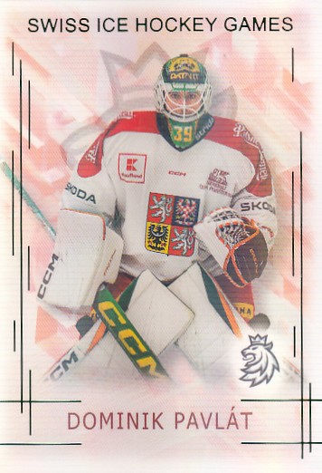 PAVLÁT Dominik Real Cards 2025/2026 Swiss Hockey Games SHG-17 Emerald /22