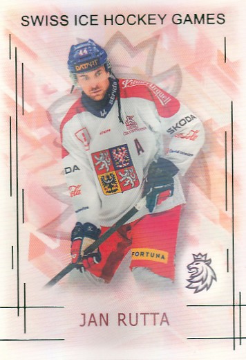 RUTTA Jan Real Cards 2025/2026 Swiss Hockey Games SHG-20 Emerald /22