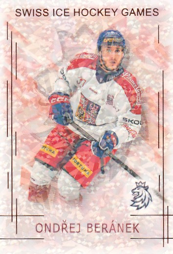 BERÁNEK Ondřej Real Cards 2025/2026 Swiss Hockey Games SHG-02 Bronze Jungle /15