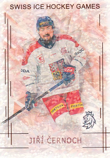 ČERNOCH Jiří Real Cards 2025/2026 Swiss Hockey Games SHG-03 Bronze Jungle /15