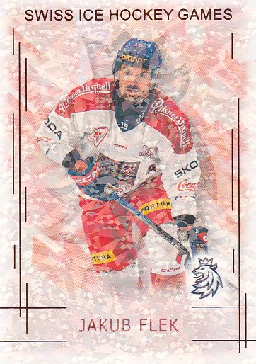 FLEK Jakub Real Cards 2025/2026 Swiss Hockey Games SHG-05 Bronze Jungle /15