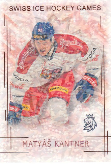KANTNER Matyáš Real Cards 2025/2026 Swiss Hockey Games SHG-08 Bronze Jungle /15