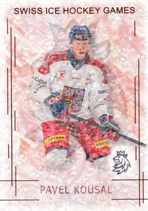 KOUSAL Pavel Real Cards 2025/2026 Swiss Hockey Games SHG-11 Bronze Jungle /15