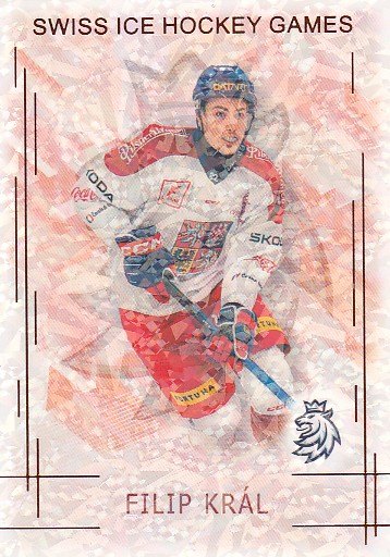 KRÁL Filip Real Cards 2025/2026 Swiss Hockey Games SHG-12 Bronze Jungle /15