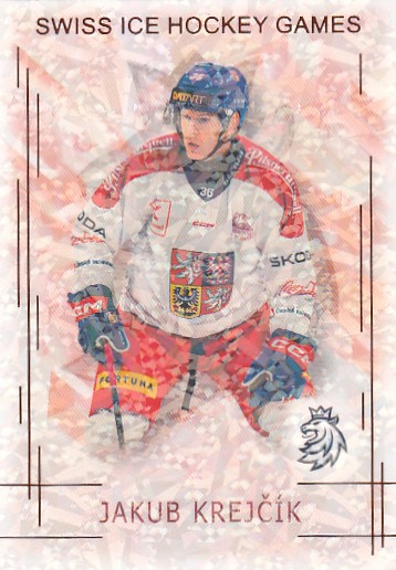 KREJČÍK Jakub Real Cards 2025/2026 Swiss Hockey Games SHG-13 Bronze Jungle /15