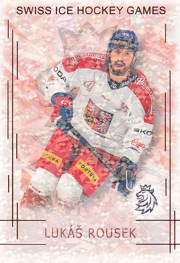 ROUSEK Lukáš Real Cards 2025/2026 Swiss Hockey Games SHG-19 Bronze Jungle /15